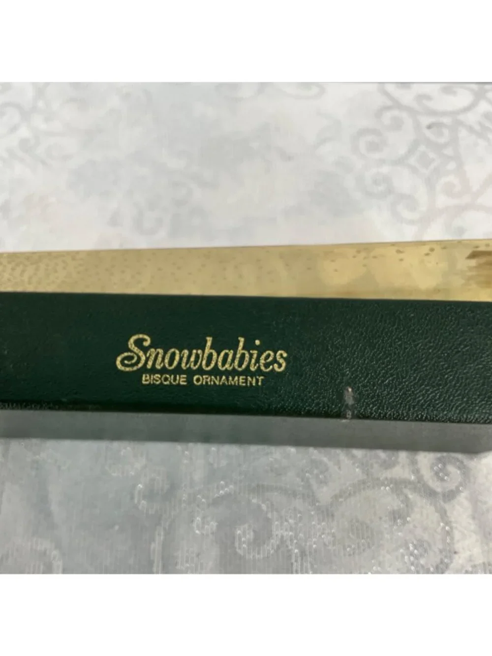 Snowbabies Bisque Ornament Department 56 #6811-0 Vintage Icicle In Original‎ Box